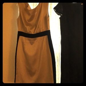 Gold n comfy dress for work or dress up to go out